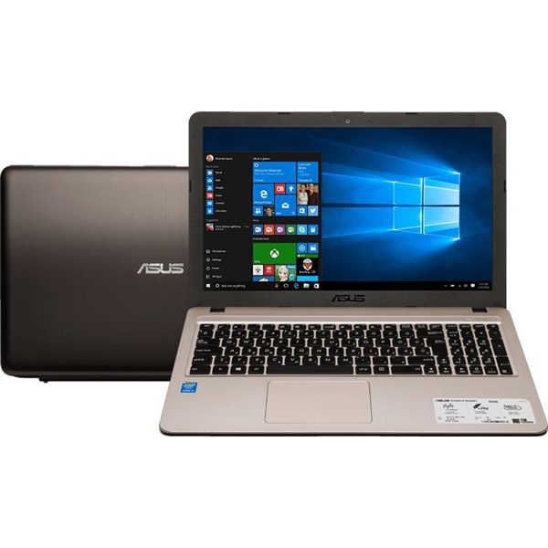 Asus notebook - X540LA-XX985 (15,6", i3-5005U, 4GB, 1TB, Intel VGA, DVD-RW, BT, DOS, 3cell, Fekete)
