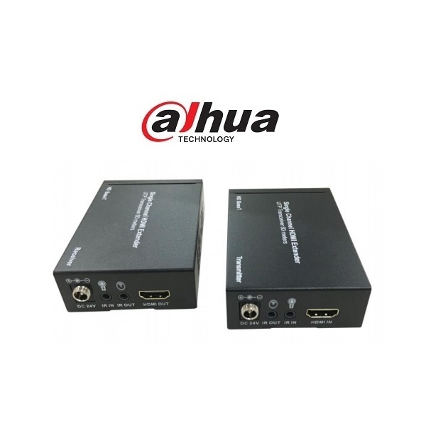 Dahua HDMI Extender - PFM700-4K (Max.: 4K. 40m, HDMI1.4, RJ45, DC24V)