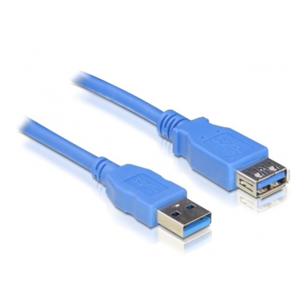 Delock Kábel - 82539 (USB-A 3.0 -> USB-A 3.0 hosszabitó kábel, apa/anya, 2m)