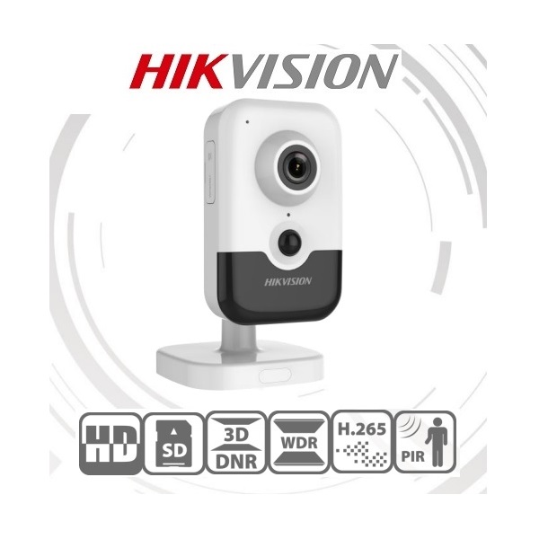 Hikvision IP csempekamera - DS-2CD2443G0-I 4MP, 2,8mm, beltéri, H265+, IR10m, ICR, WDR, 3DNR, PoE, SD, audio)