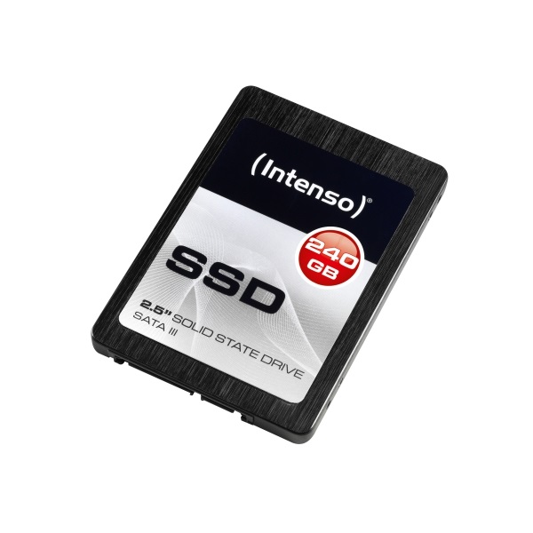 INTENSO SSD - 240GB HIGH 2,5" (TLC, SATA III, Olvasás: 520 MB/s, Írás: 500 MB/s)