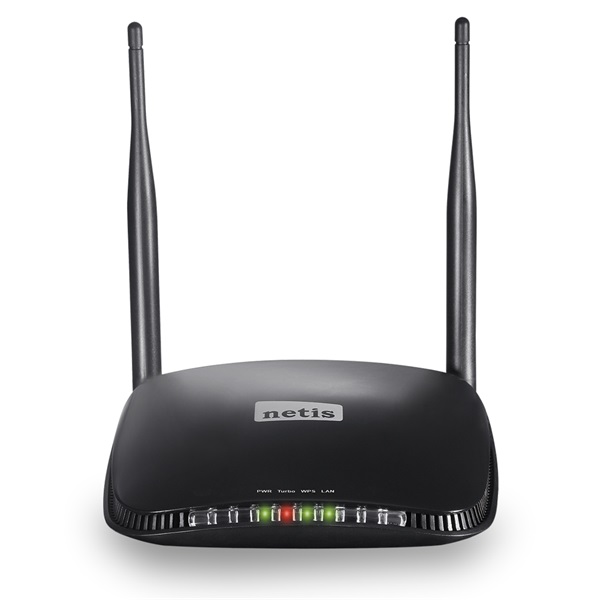 Netis Access Point WiFi N300 - WF2220 (300Mbps, 2,4GHz, passzív PoE, cserélhető 5dBi antenna)