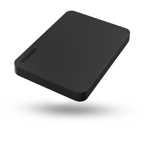 Toshiba Külső HDD 2.5" - 2TB Canvio Basics Fekete (USB3.0; ~5Gbps; NTFS/HFS+; matt)